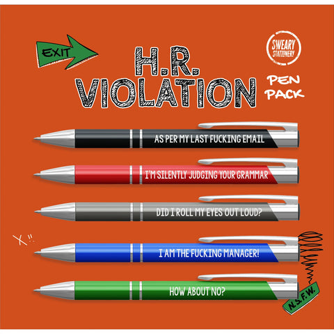 Image of H.R. Violation Pen Pack