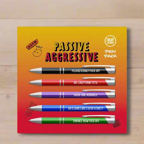 Image of Passive Aggressive Pen Pack
