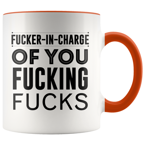 Image of Fucker-in-Charge Mug