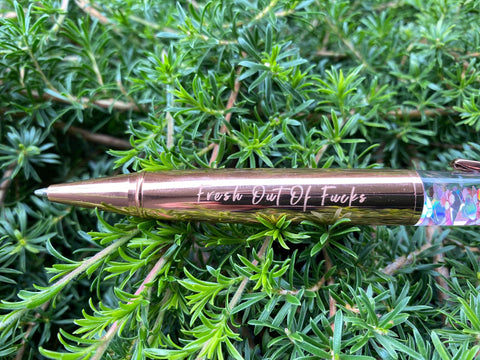 Image of Fresh Out Of Fucks Glitter Pen