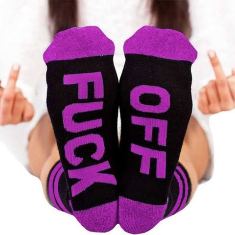 Image of Fuck Off Tube Socks