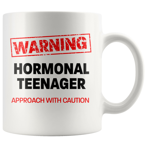 Hormonal Teenager Color Accent Mug