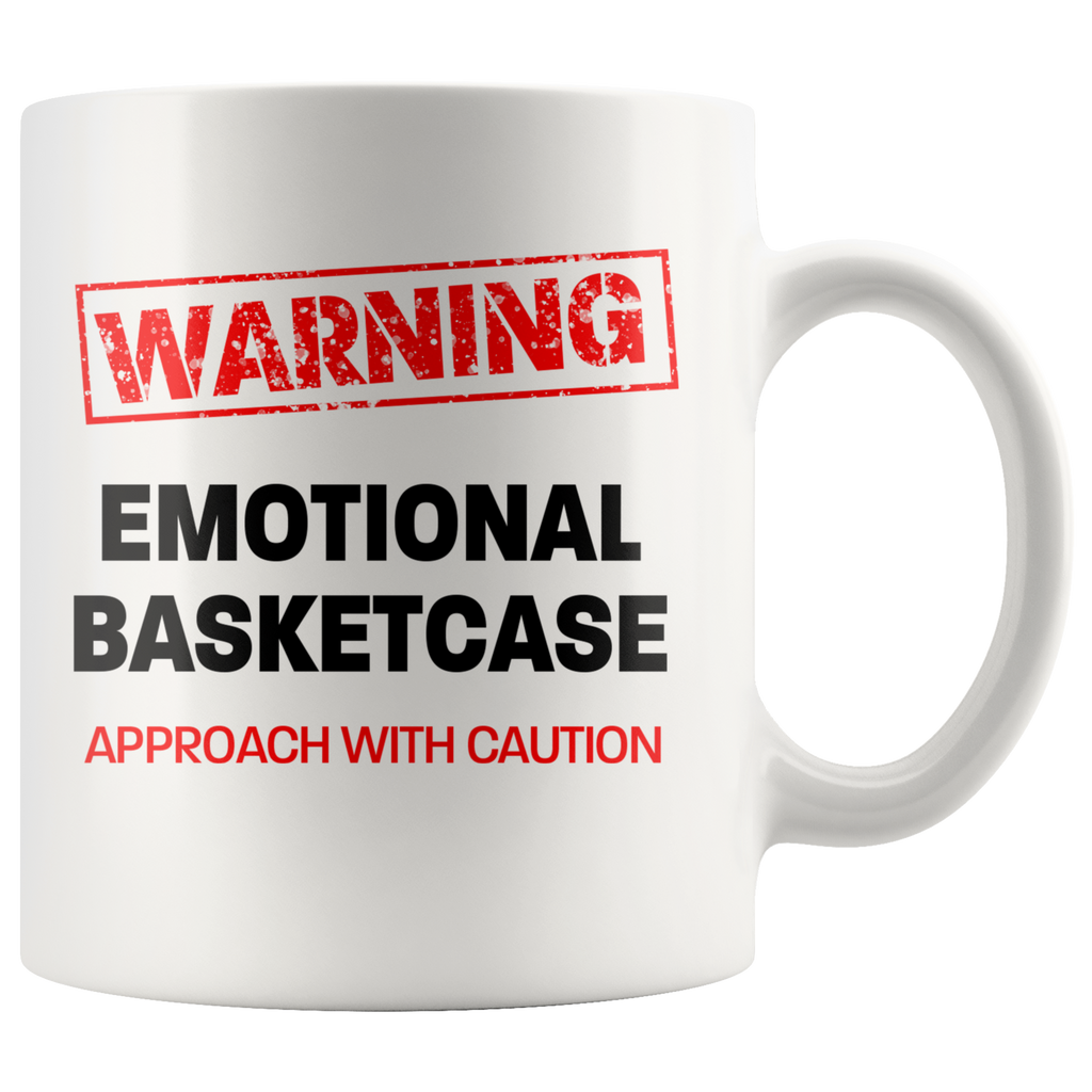 Emotional Basketcase Color Accent Mug