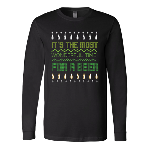 Image of It's The Most Wonderful Time For a Beer Xmas Shirt