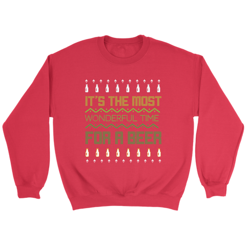 Image of It's The Most Wonderful Time For a Beer Xmas Sweater