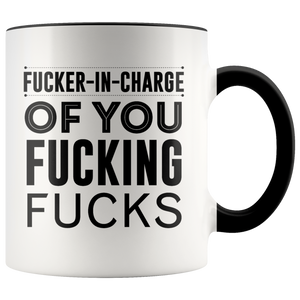 Fucker-in-Charge Mug