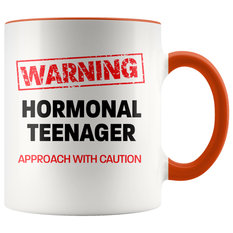 Hormonal Teenager Color Accent Mug