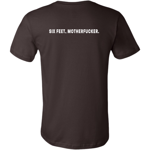 Image of Six feet, Motherfucker Men's Double-Sided T-Shirt